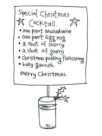 Xmas Cocktail Card