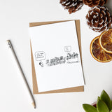 Reindeer Lift to Shropshire Card