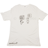 Daddy Shit Tissue Paper Flower Bamboo Tee Shirt
