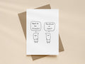 Facebook Or Real Friend Card | Funny Greeting Card for Best Friend