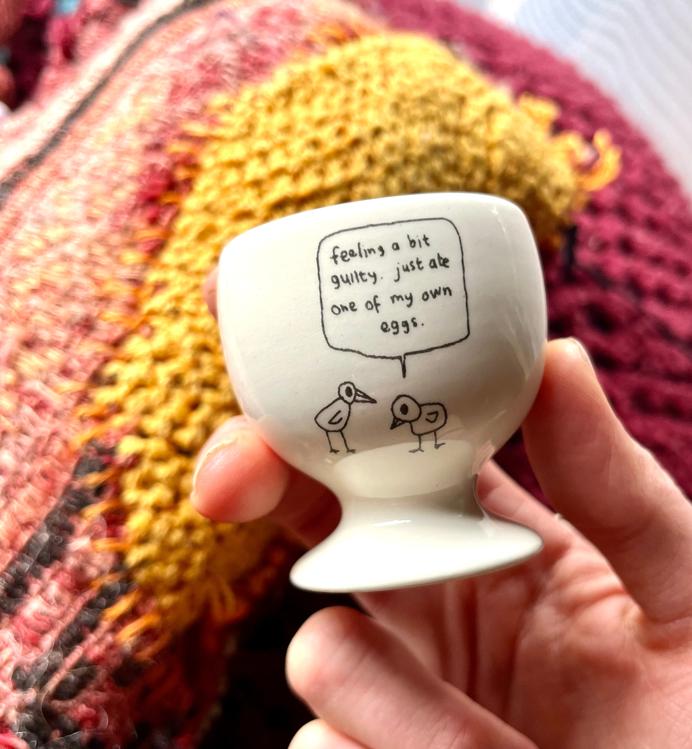 Ate My Own Egg Egg Cup