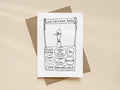 Funny Ice Cream Card | Quirky Birthday Card for Friends