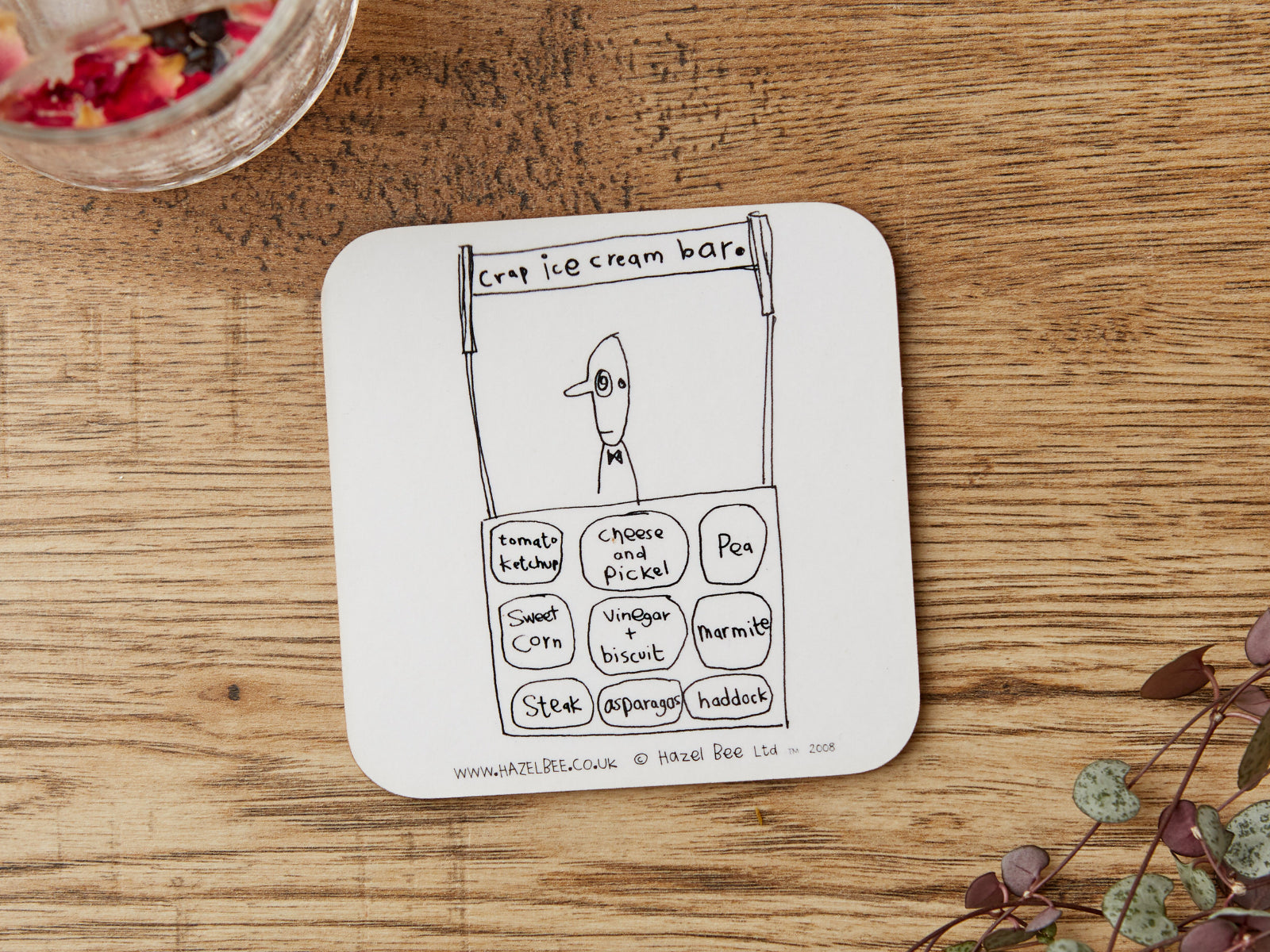 Crap Ice-cream Bar Coaster | Funny Coaster for Home