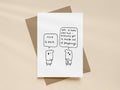 Six Pack Playdough Card | Funny Birthday Card for Friends