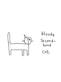 Second Hand Cat Card