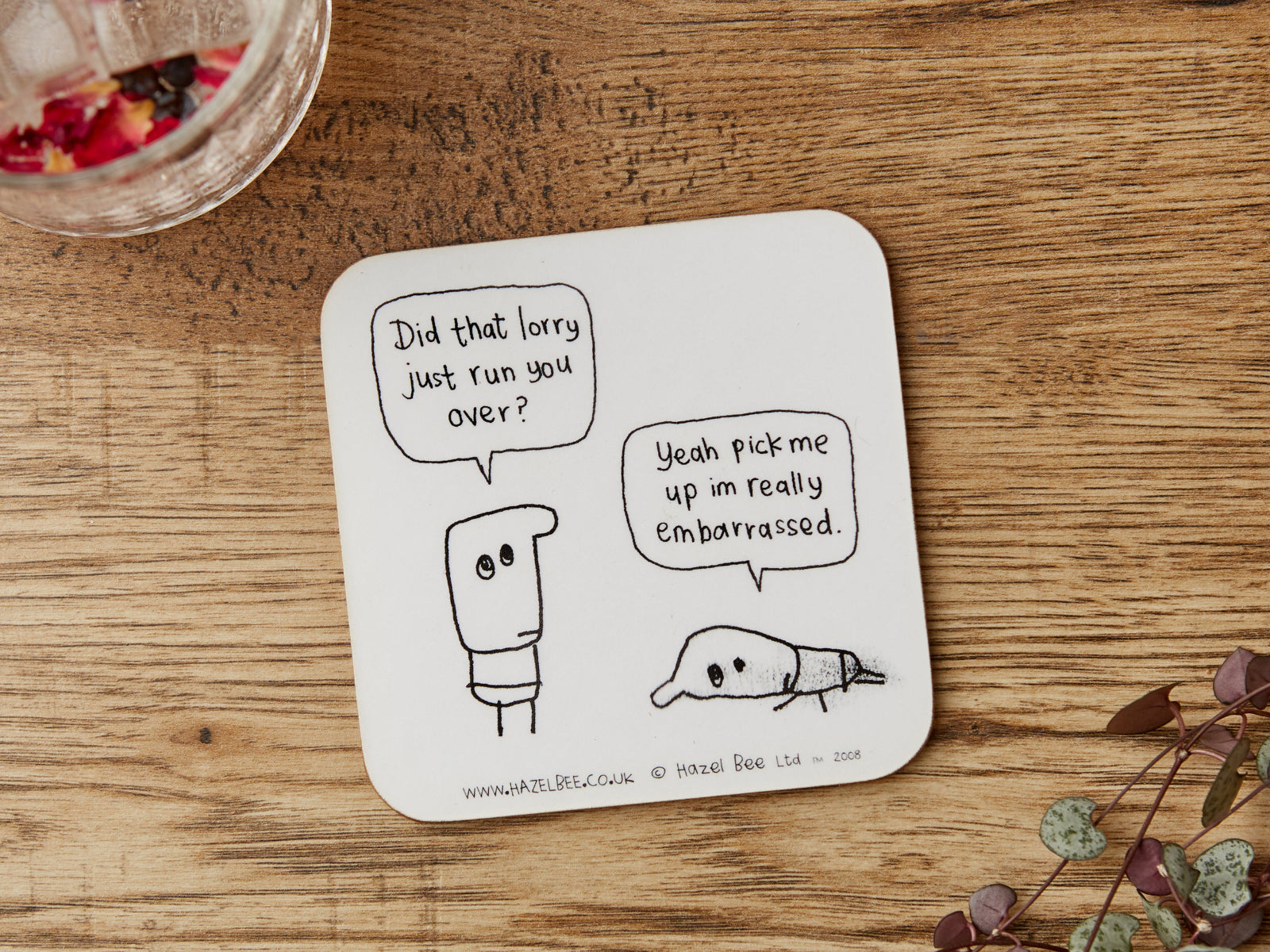Really Embarrassed Coaster | Funny Coaster Gift for Friend