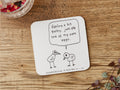Ate My Own Egg Coaster | Funny Coaster Gift for Friend