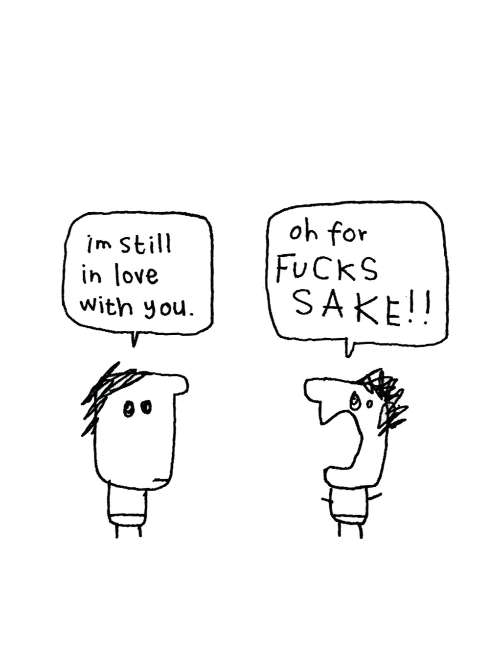 Still In Love With You Fucks Sake Card