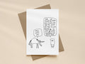 Unicorn Drugs Play With Me Card | Funny Greeting Card for Friend