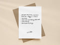 Maggot Drugs Card | Funny Greeting Card for Friend