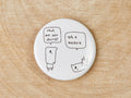 Wedgie Badge | Funny Badge Gift for Friend