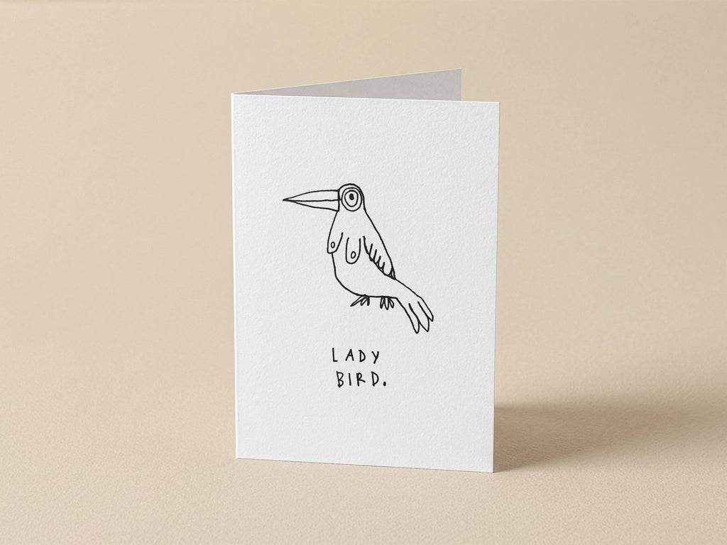 Lady Bird Card for Women | Funny Greeting Card