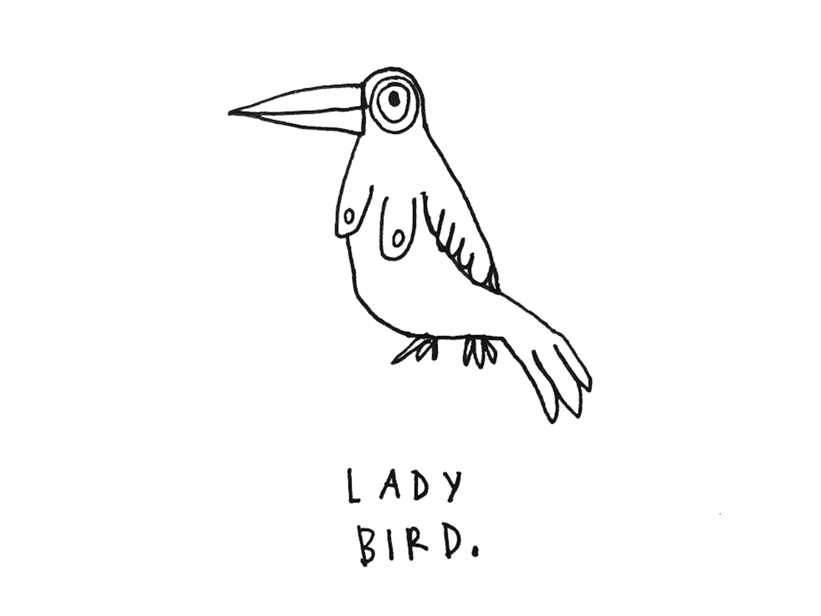 Lady Bird Card for Women