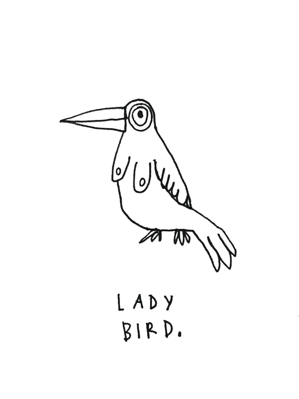 Lady Bird Card for Women