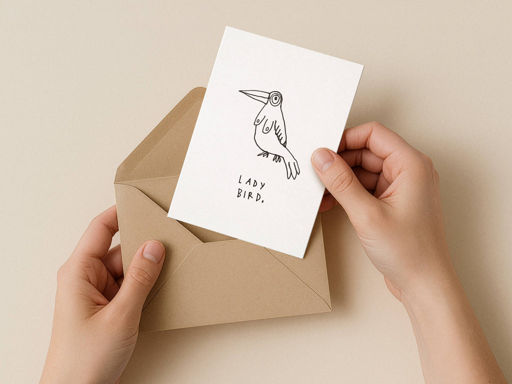 Lady Bird Card for Women | Funny Greeting Card