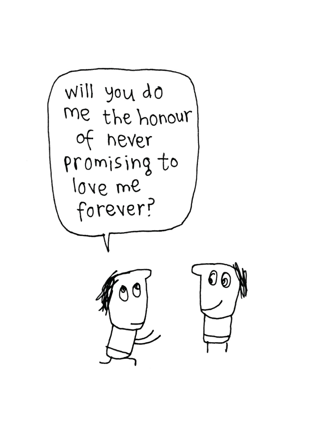Do Me The Honour Card for Partner
