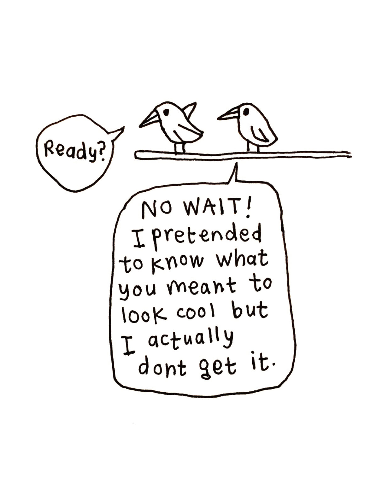 First Flight Look Cool Bird Card