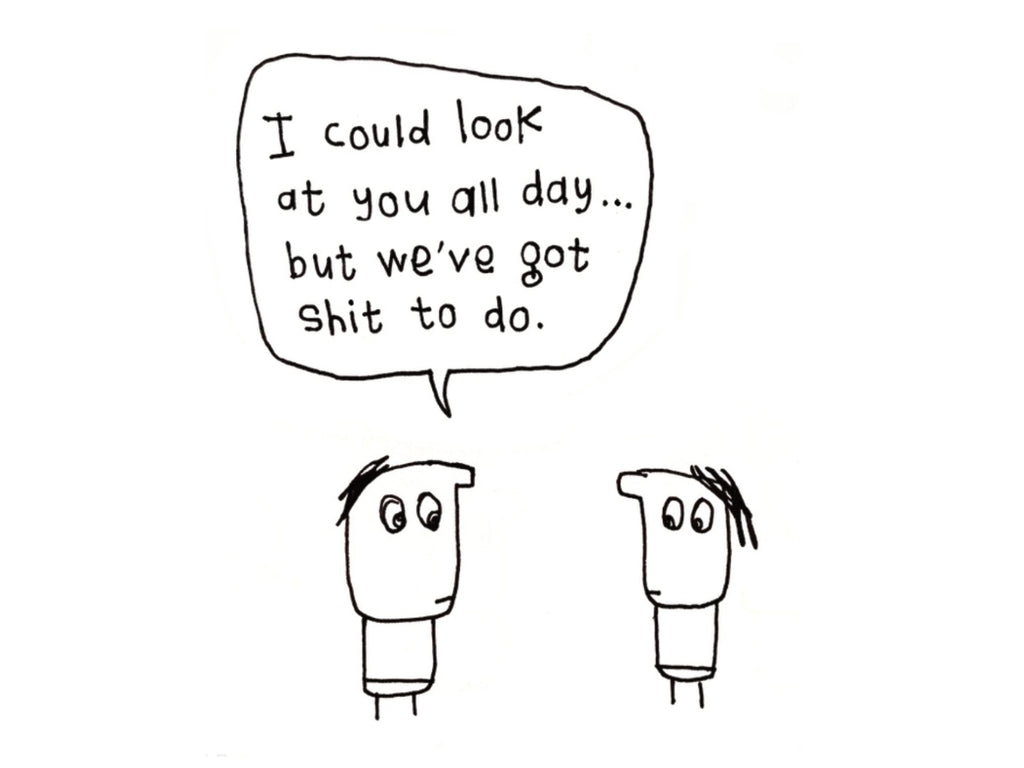 Look At You All Day Card | Funny Greeting Card for Friend