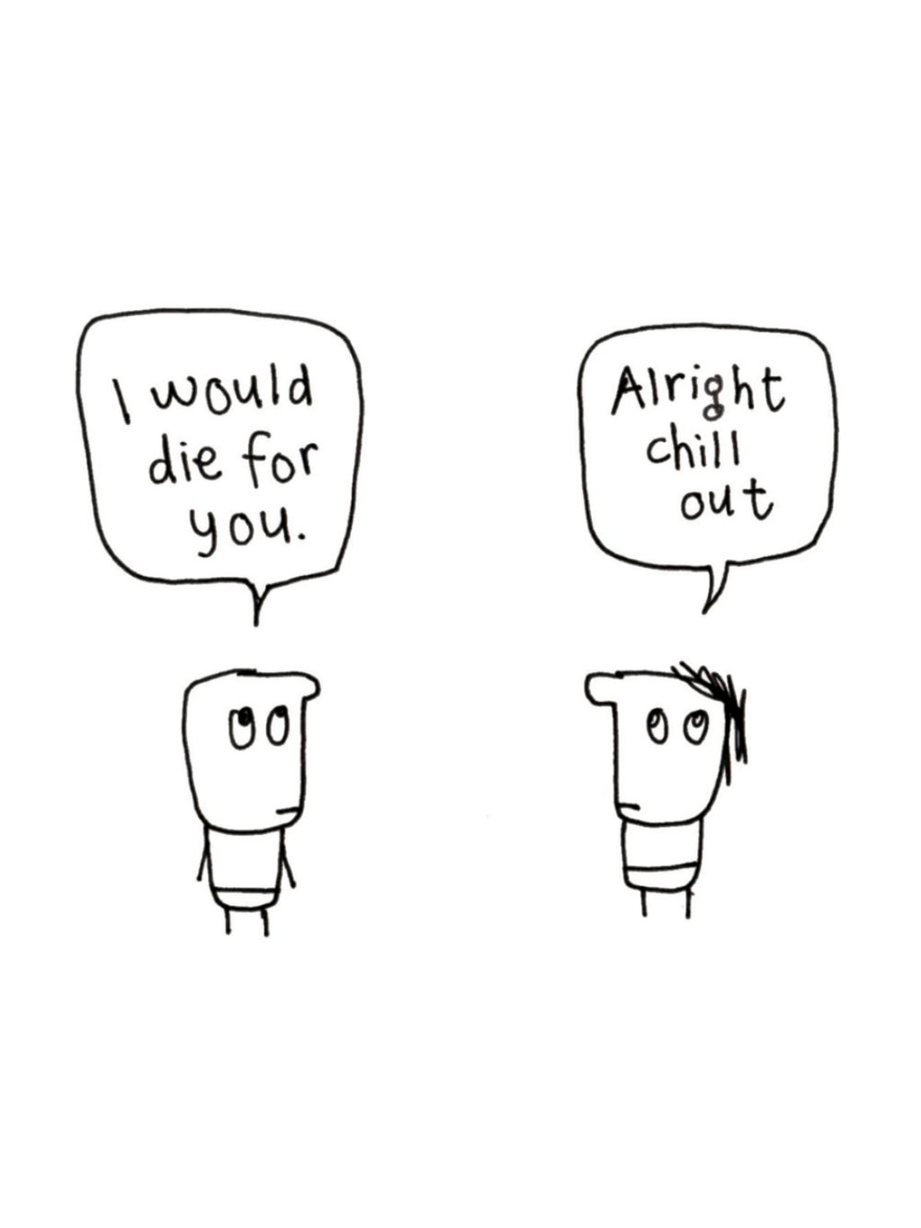 Die For You Valentines Card