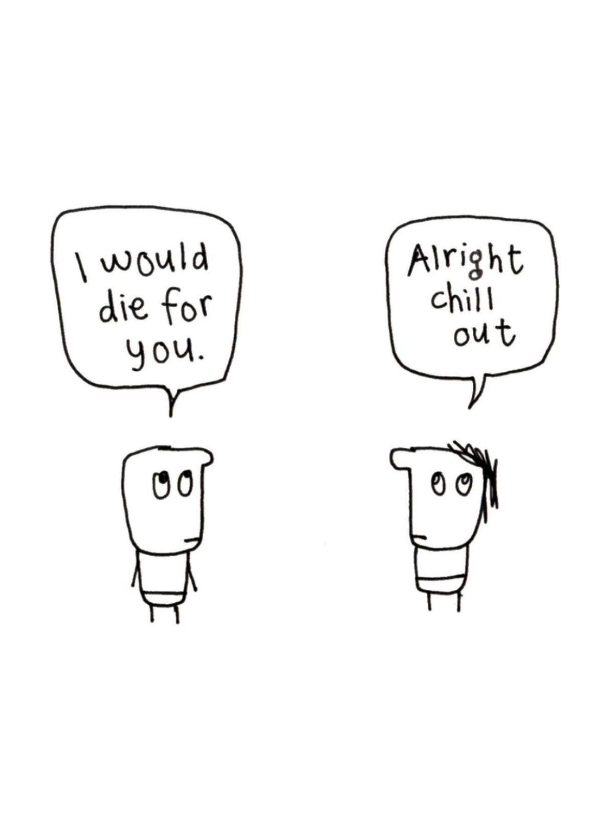 Die For You Valentines Card