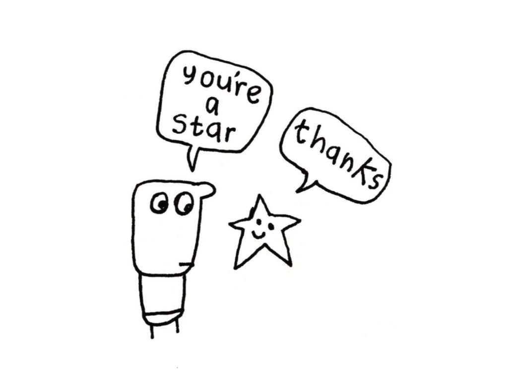 You're A Star Thank you Card