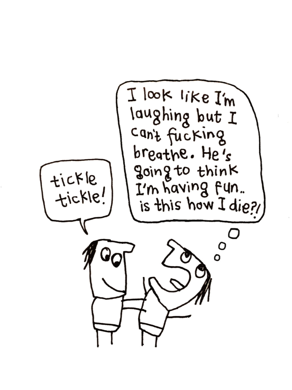 Tickle Tickle Card for Friend