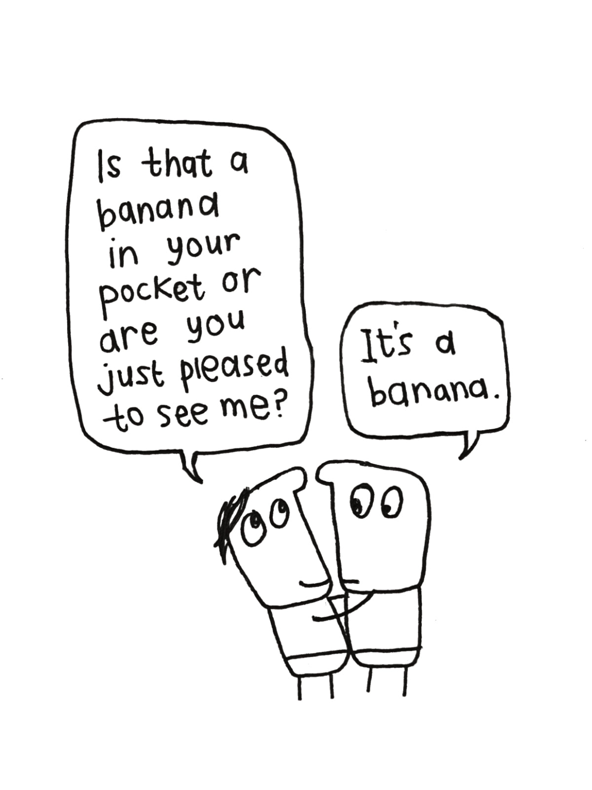 Banana in Your Pocket Card for Partner