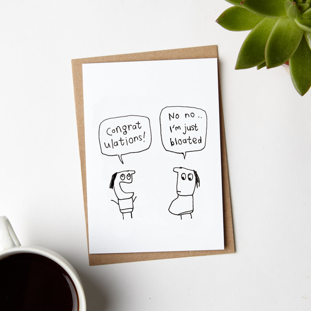 Not Pregnant Congratulations Card for Friend