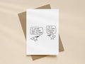 Carved My Beak Love Bird Card | Valentines Card for Partner