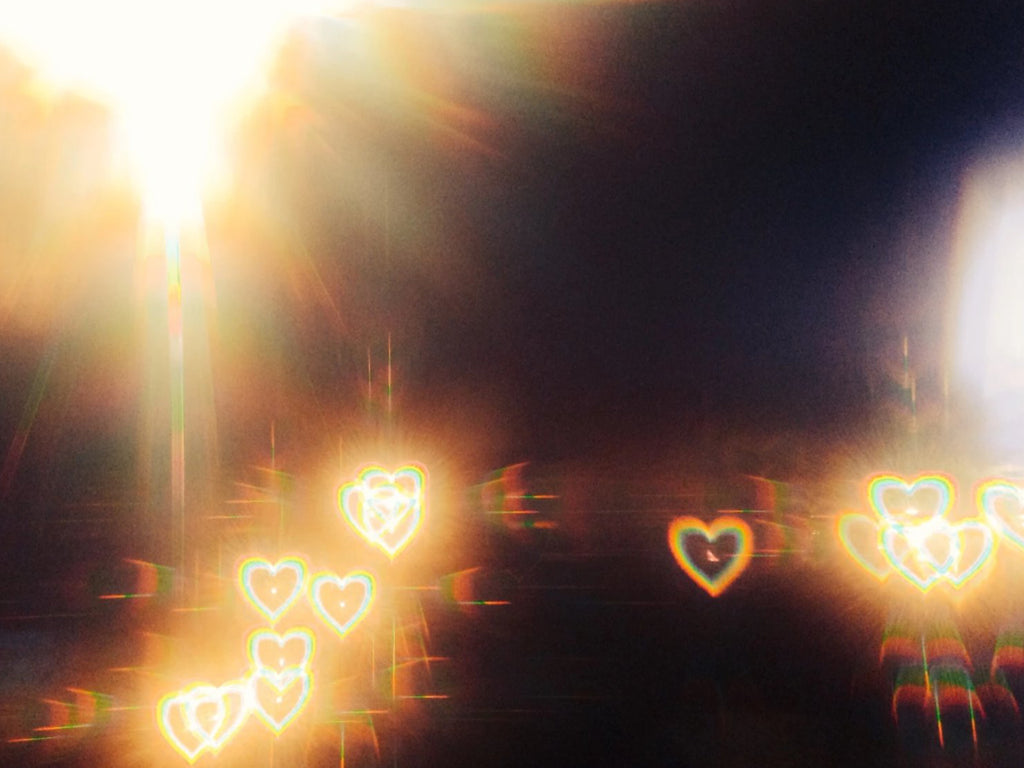 Rainbow Heart Glasses | Magic Heart Refraction Glasses | Wedding Favours