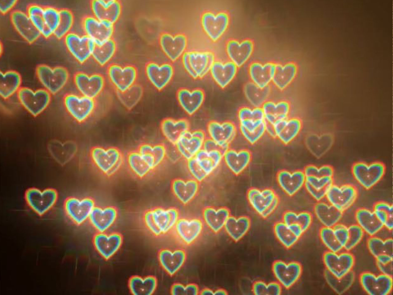 Rainbow Heart Glasses | Magic Heart Refraction Glasses | Wedding Favours