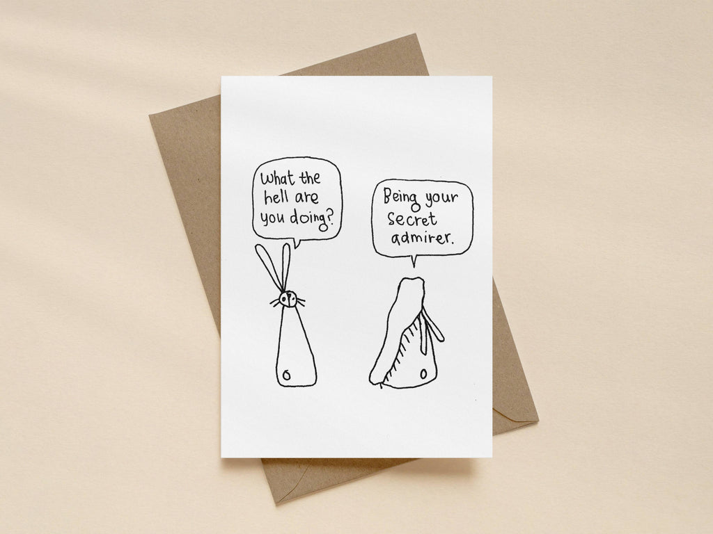 Secret Admirer Card | Valentines Card for Valentine