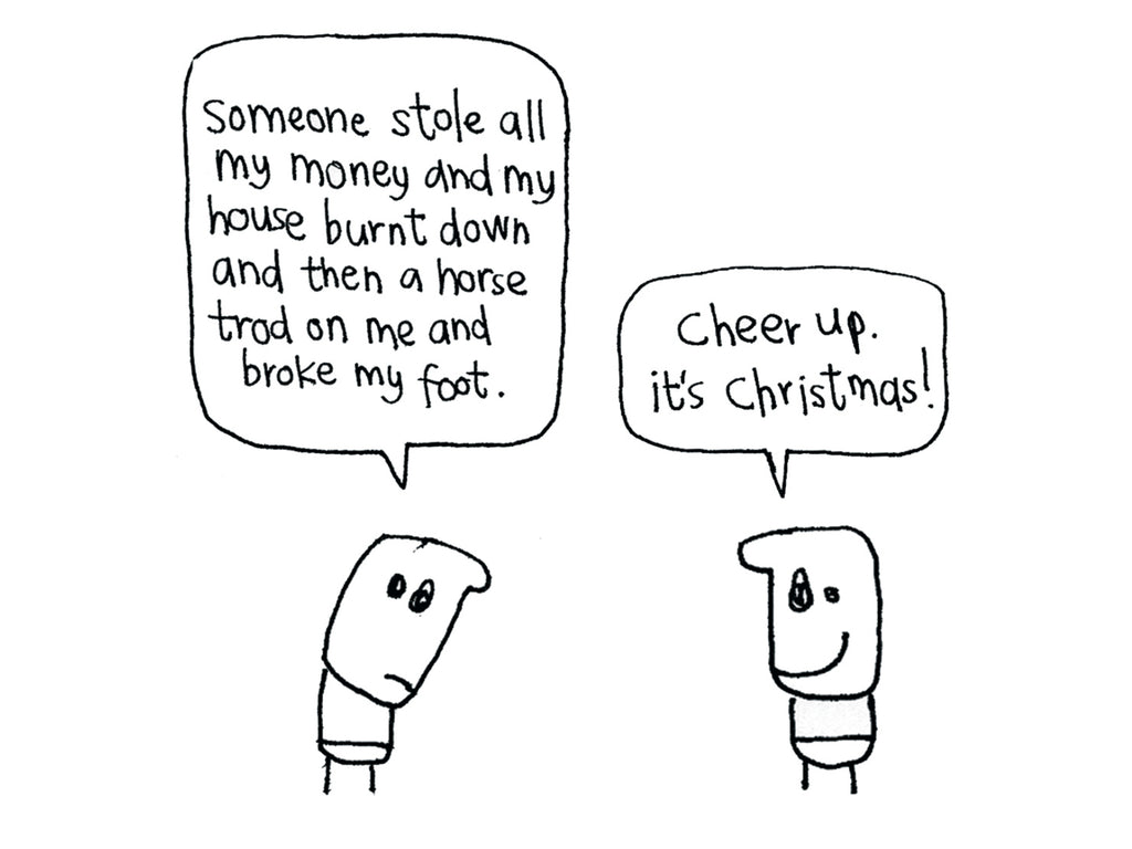 Cheer Up It's Christmas Card