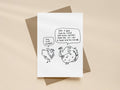 Sprouts Turkeys Dare Card | Christmas Card for Friend