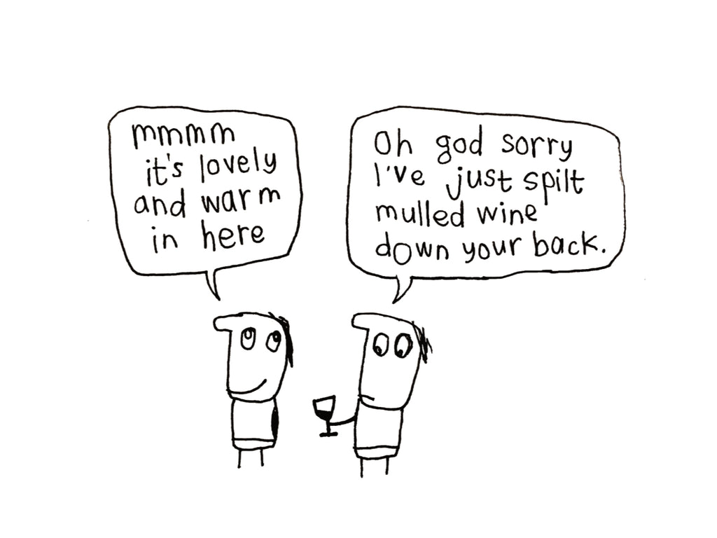 Mulled Wine Party Christmas Card