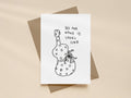 Guitar Surprise Wrapped Gift Christmas Card | Christmas Card for Friend