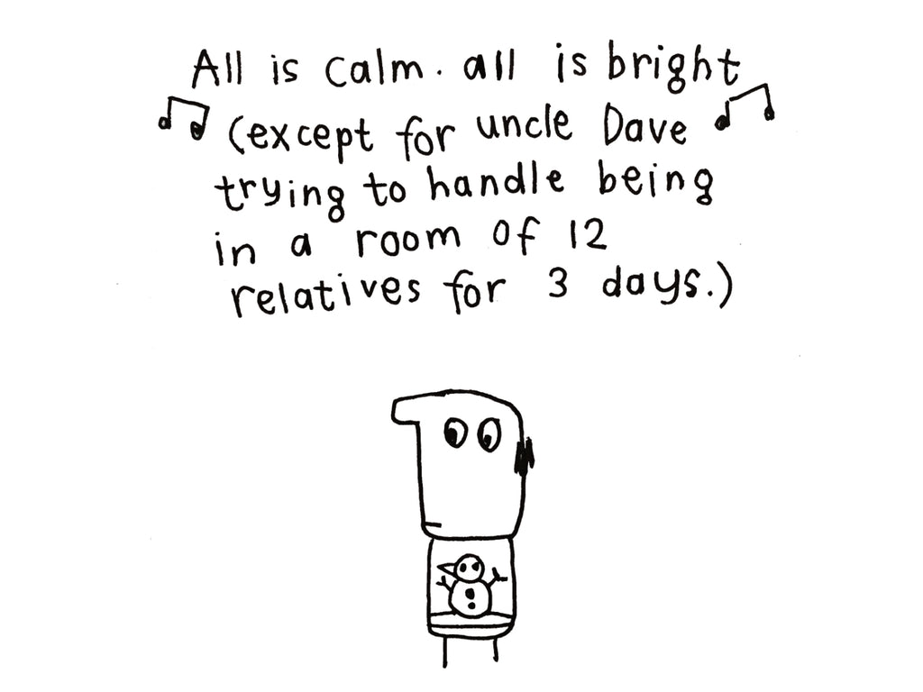 Uncle Dave Family Christmas Card | Christmas Card for Family