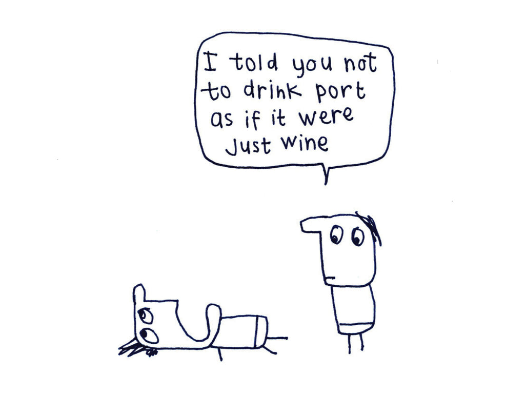 Port Hangover Christmas Card