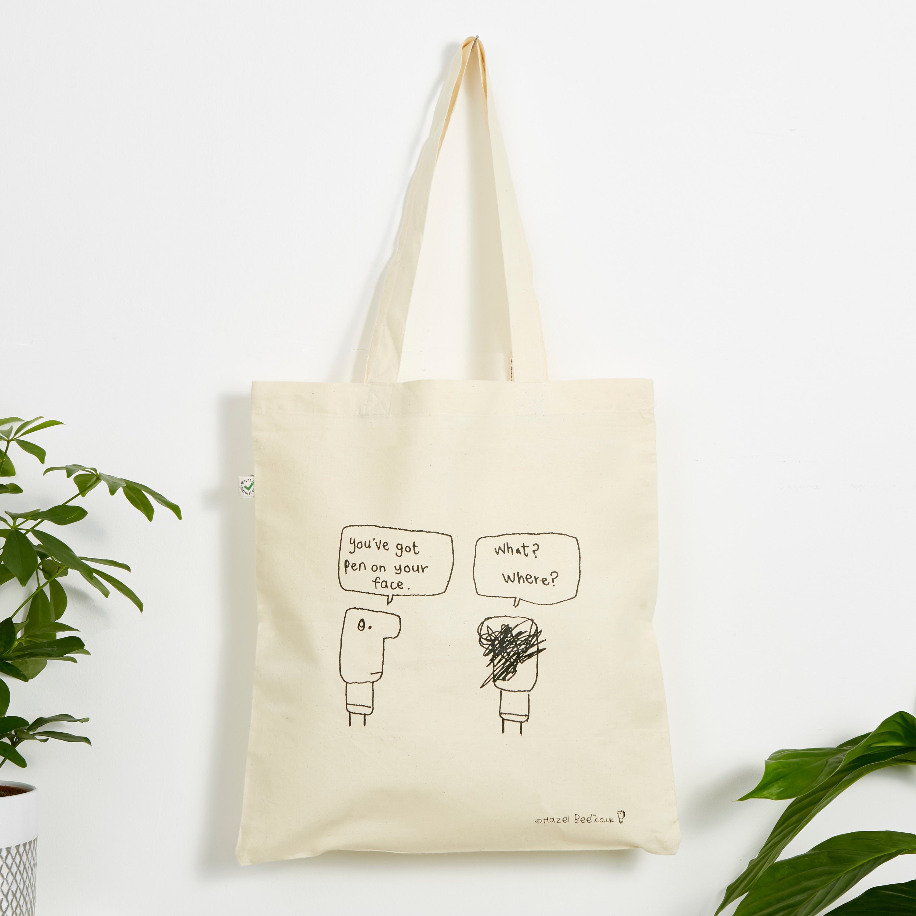Pen On Face Bag
