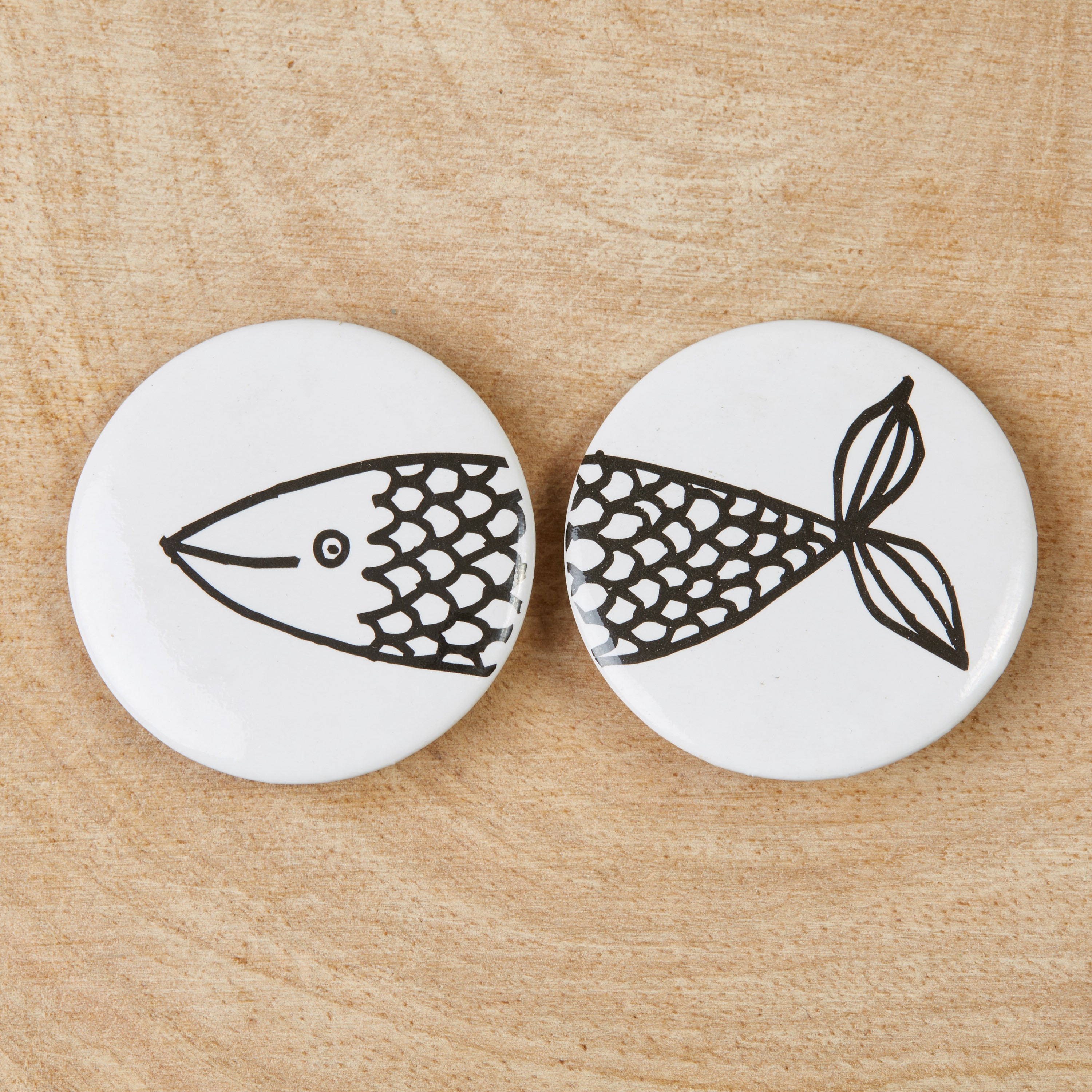 Friendship Fish Badge Set