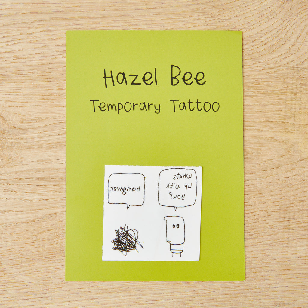 Hangover Temporary Tattoo