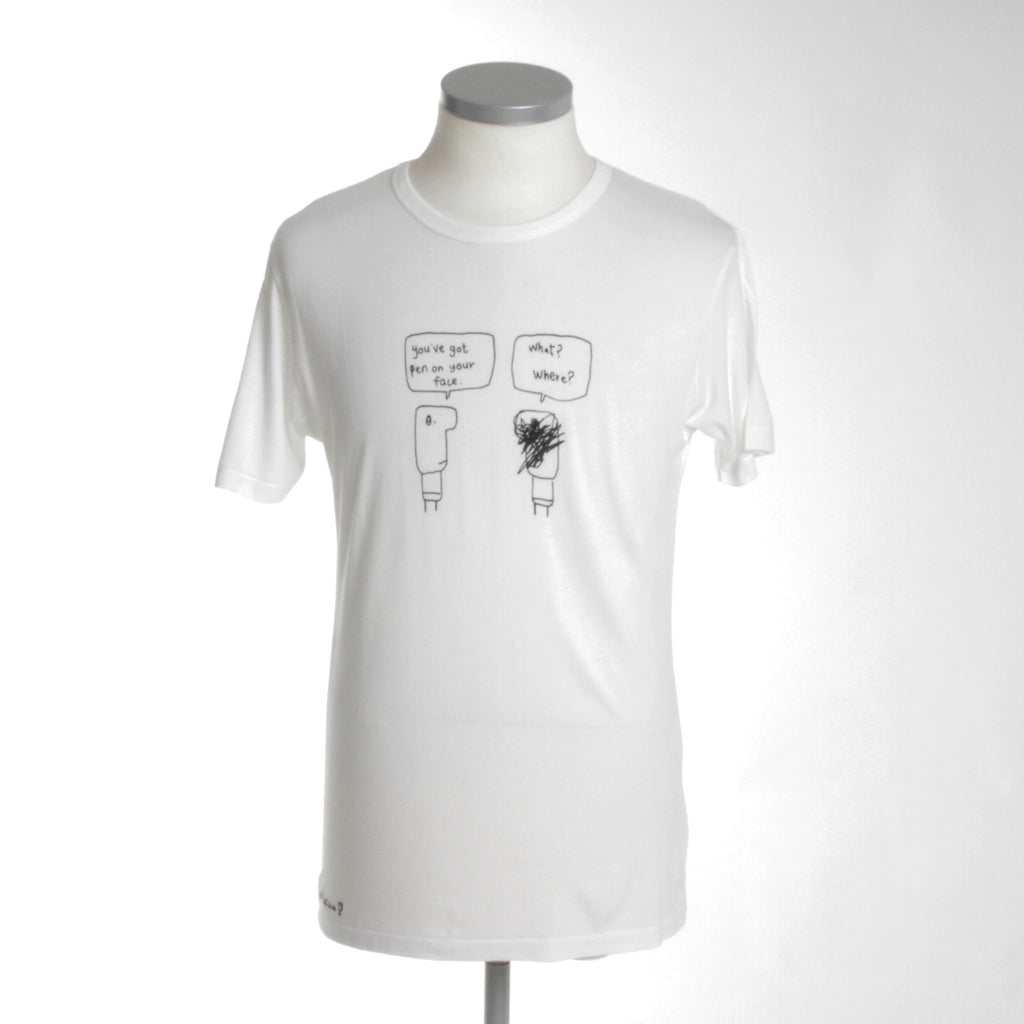 Pen On Face Bamboo Tee Shirt