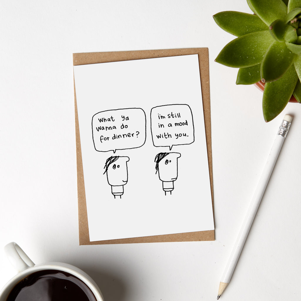 Still in a Mood with You Couple Card