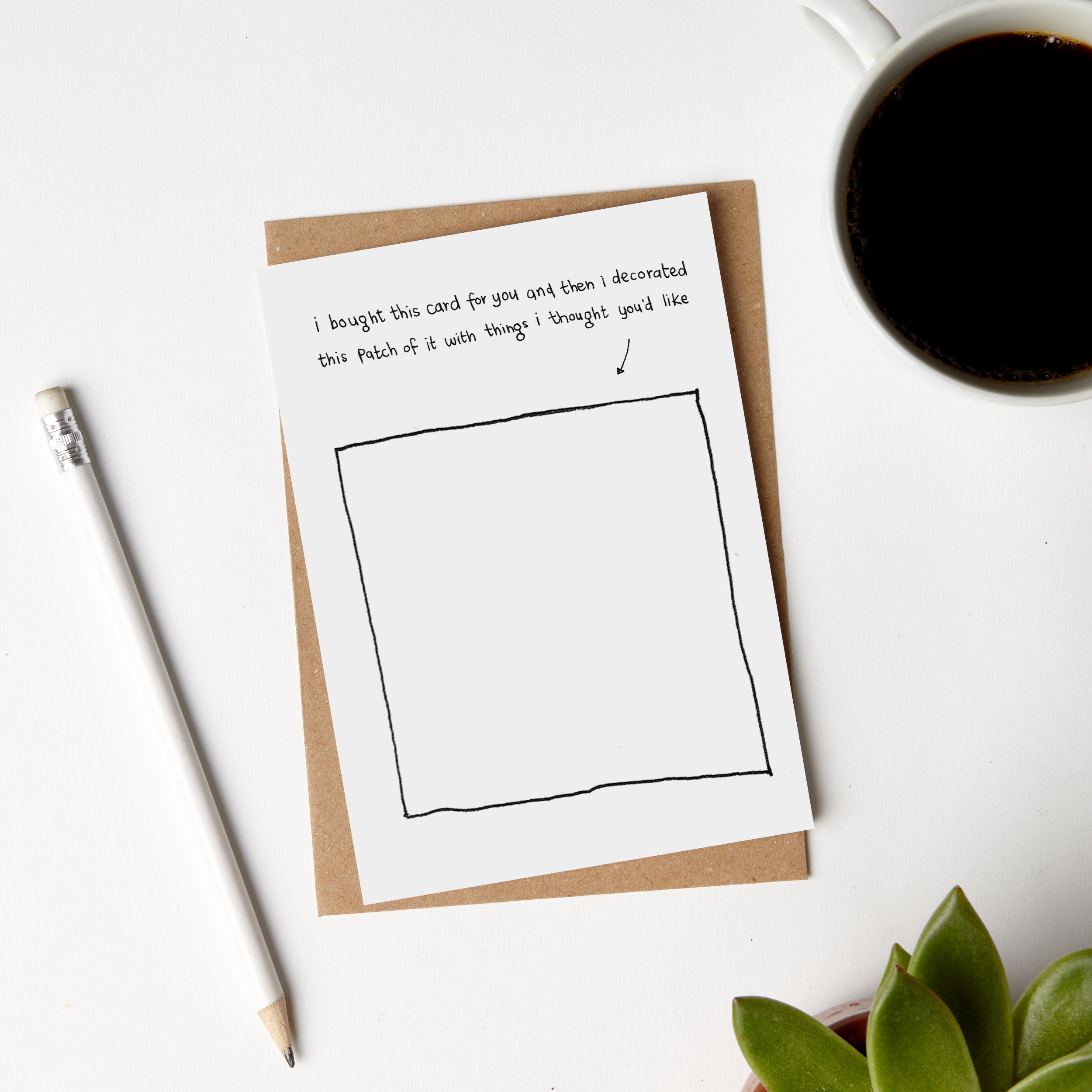 Decorated Patch Creative Card