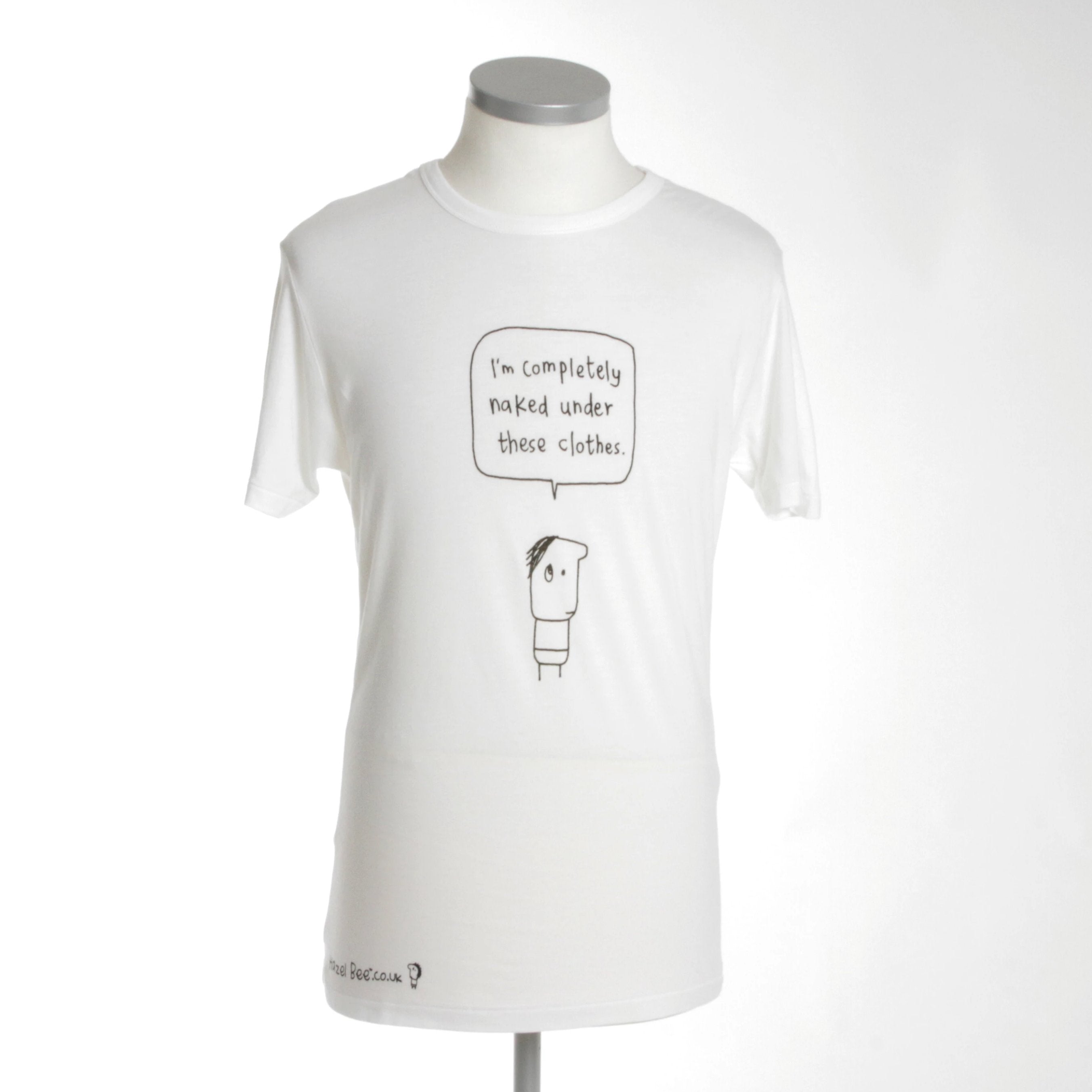 Naked Under These Clothes Bamboo Tee Shirt