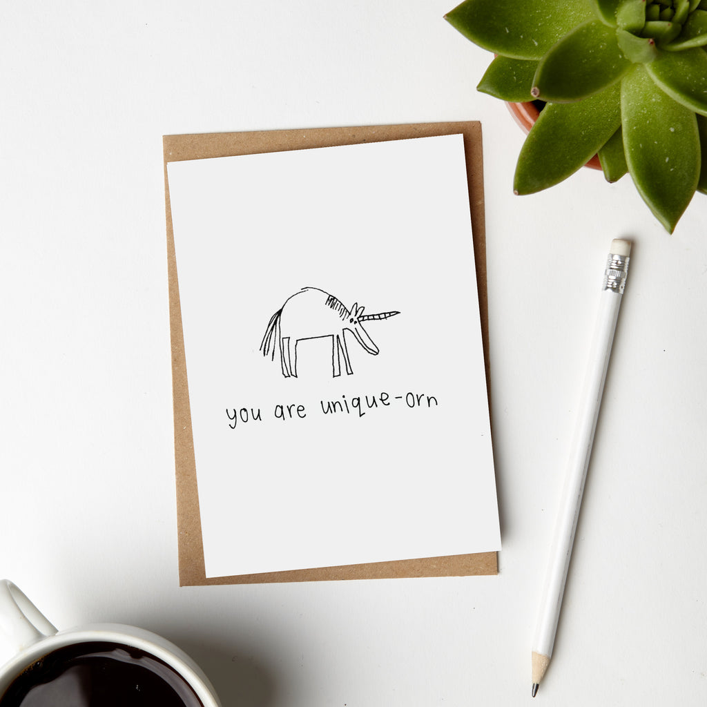 You are Unique Unicorn Card