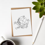 Canoodle Lovers Card