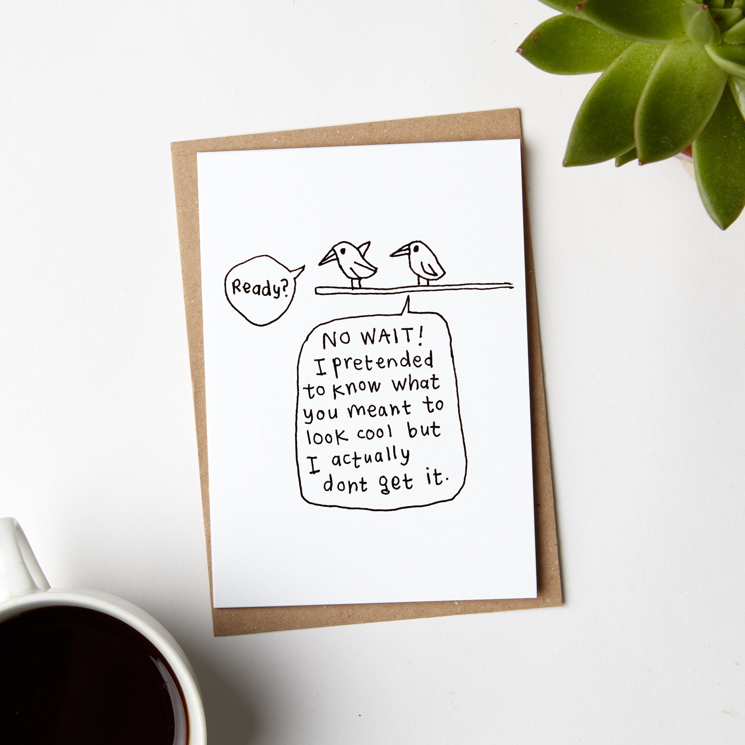 First Flight Look Cool Bird Card