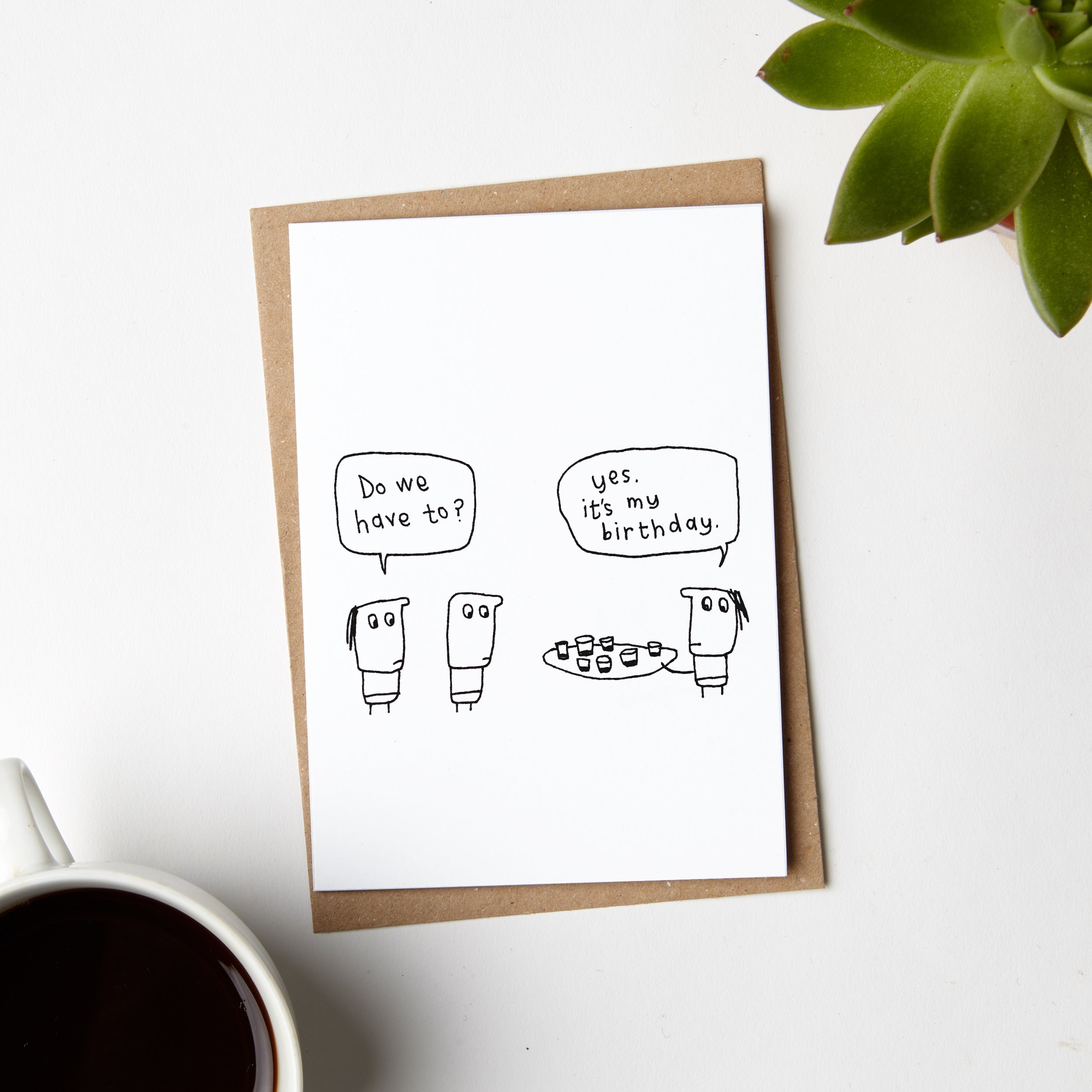 Happy Birthday Shots Card for Friend