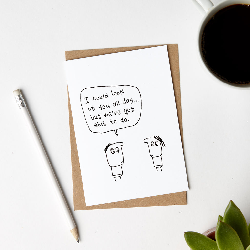 Shit To Do Card for Girlfriend